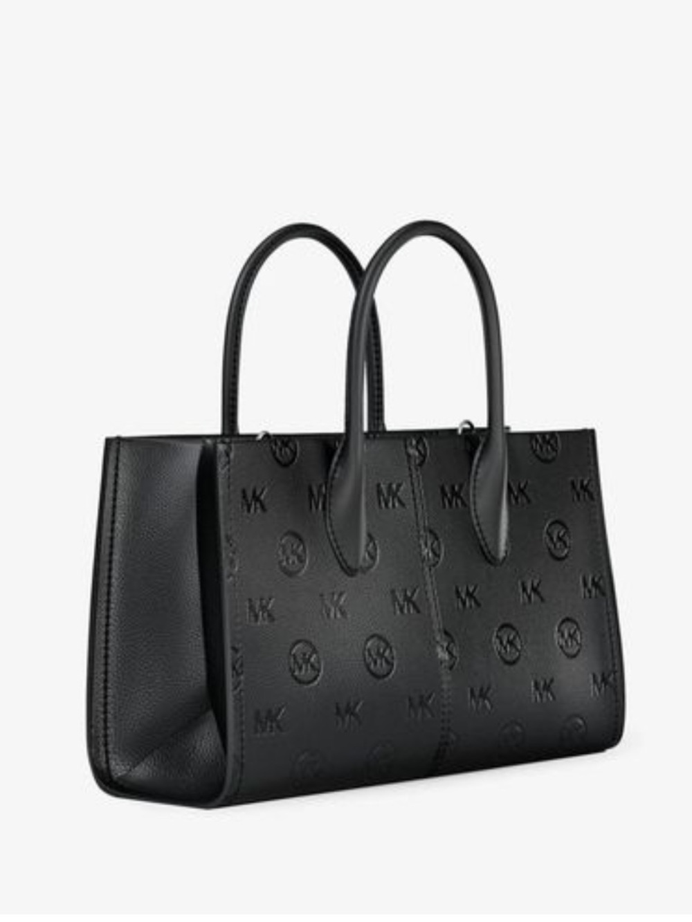 MICHAEL KORS Mirella Md Logo Debossed Satchel Shoulder Tote Crossbody
Black
NWT - Picture 4 of 16